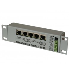Switch 4F1G 4 ports 10/100Mb PoE + 1 port 1Gb